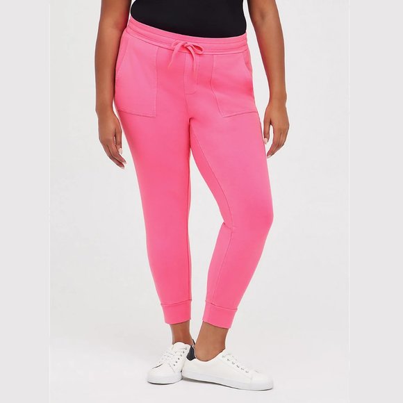 Torrid 3 3x Pink Fleece Jogger - Picture 1 of 1